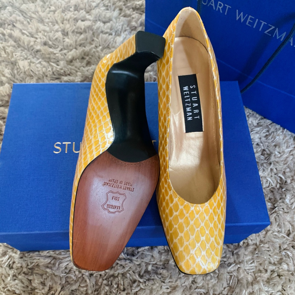 Stuart Weitzman Classic Square Toe
